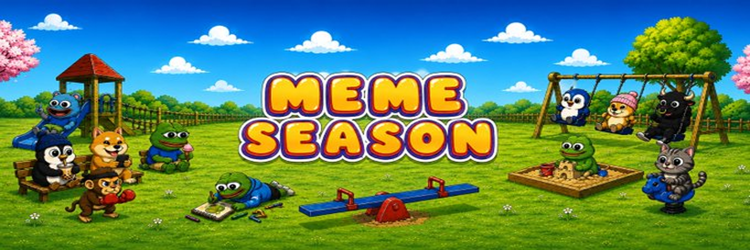 Meme Season playground banner