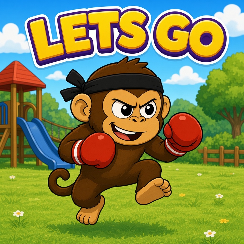 Boxing ape — let's go