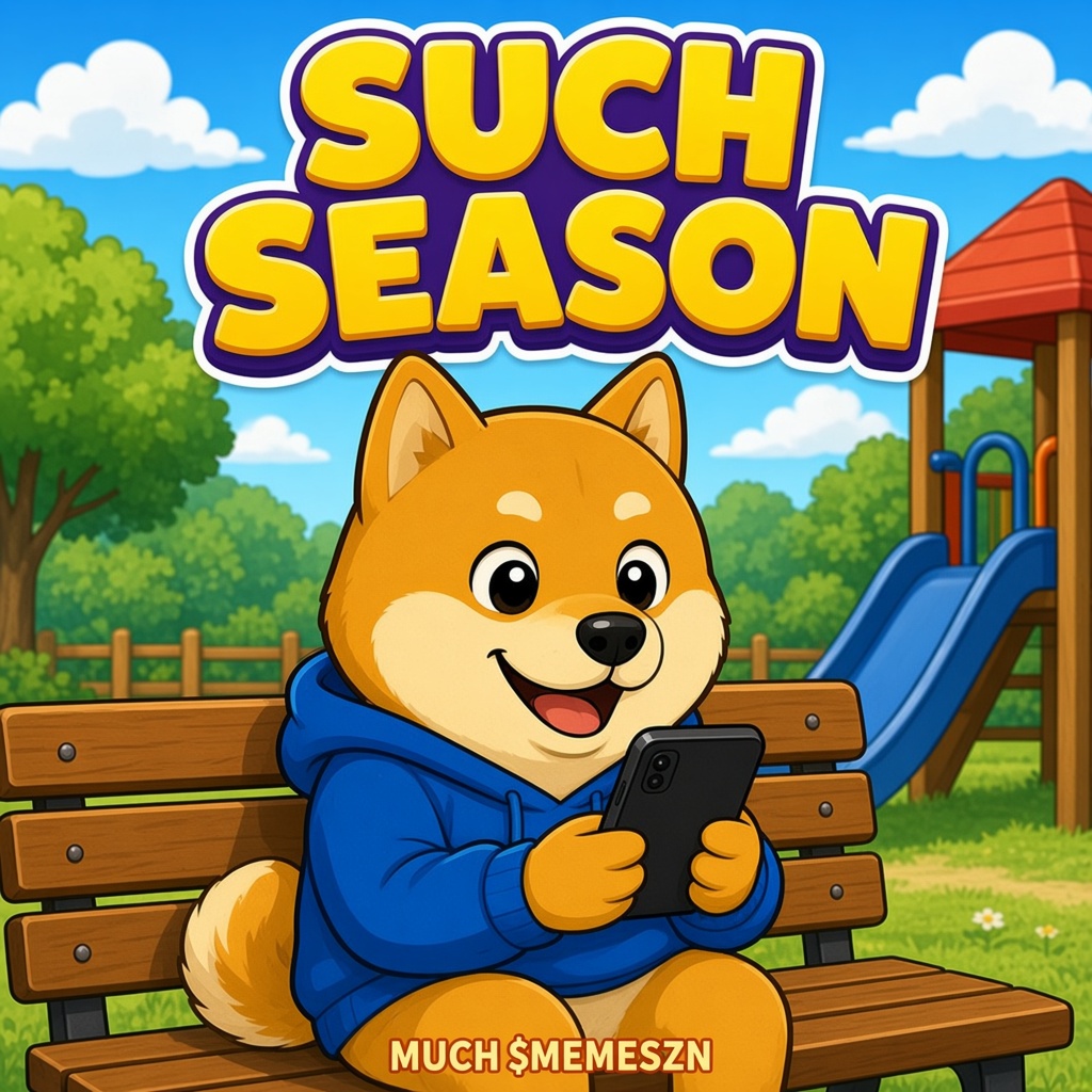 Doge on a phone — such season